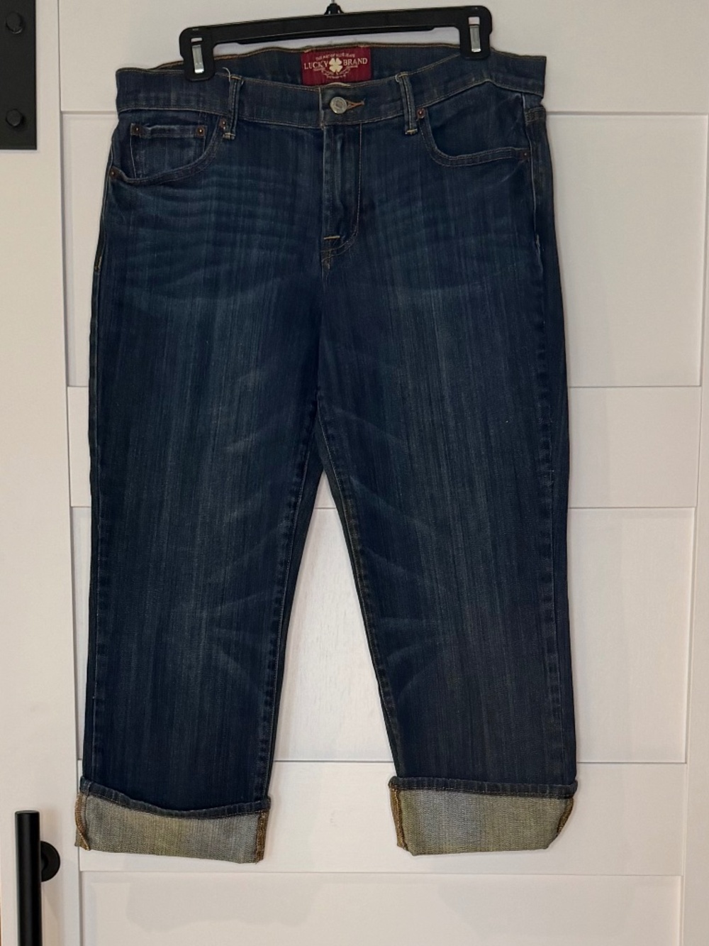 Lucky Brand Women's Jeans Cropped Dark Wash Size 31